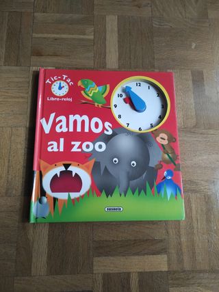 libro infantil Vamos al zoo