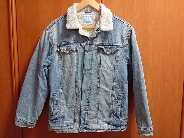 Chaqueta vaquera borreguito 13-14años