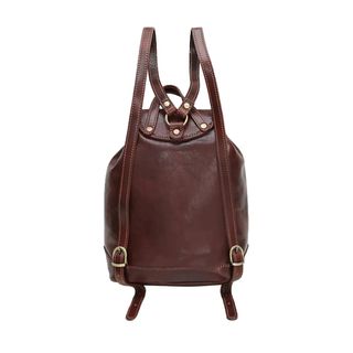 Mochila cuero pequeña Toscana 