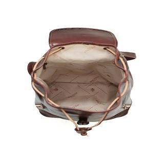 Mochila cuero pequeña Toscana 