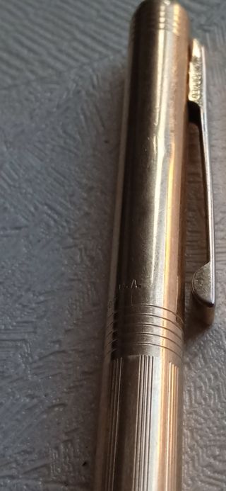 Bolígrafo ANSON USA 22 kgf. Baño de oro