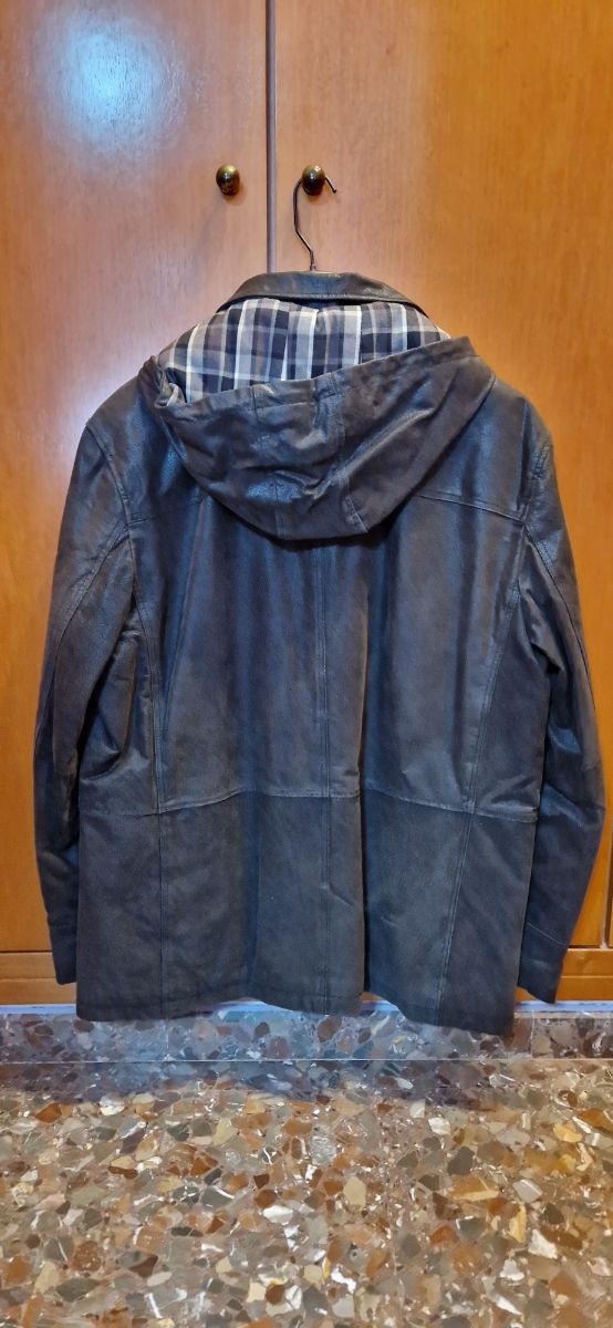 Parka caballero de piel talla 54