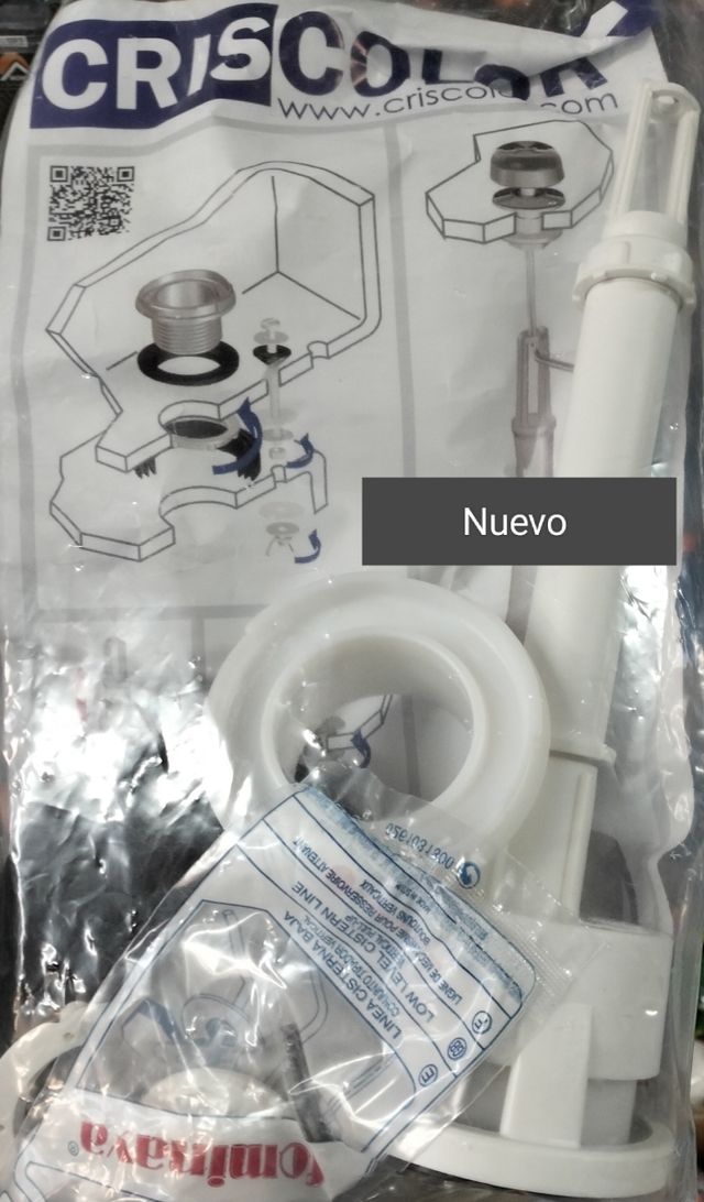 Recambio para cisterna WC nuevo.