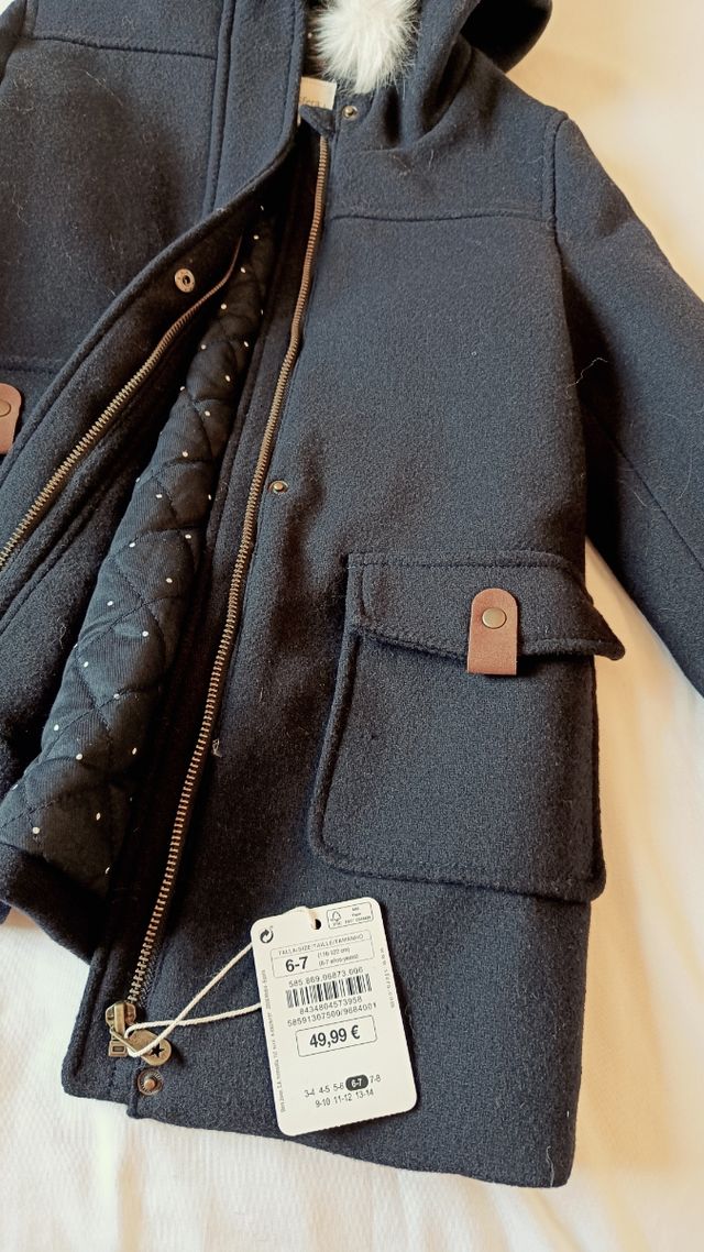 Abrigo Parka infantil