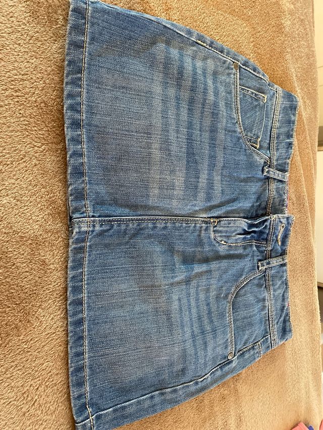 vaquera falda 11/12 años niña