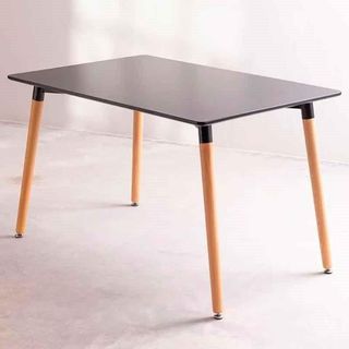 Mesa comedor nórdica negro