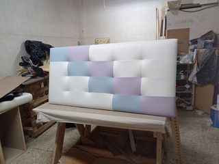 Cabecero tapizado