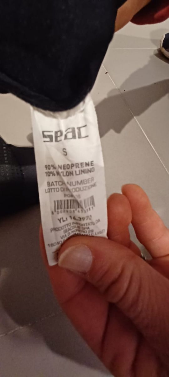 Guantes de neopreno marca Seac