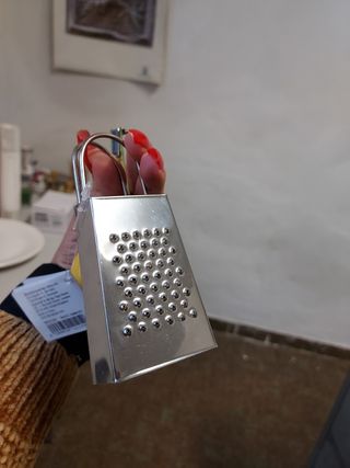 Mini grattugia tiger silver