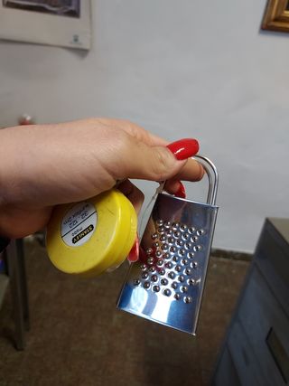 Mini grattugia tiger silver