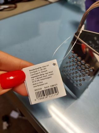 Mini grattugia tiger silver