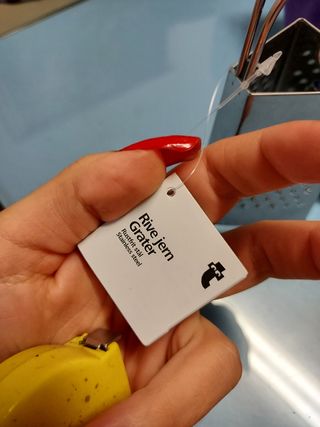 Mini grattugia tiger silver