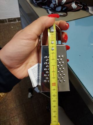 Mini grattugia tiger silver