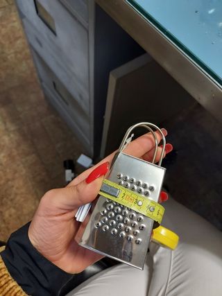 Mini grattugia tiger silver