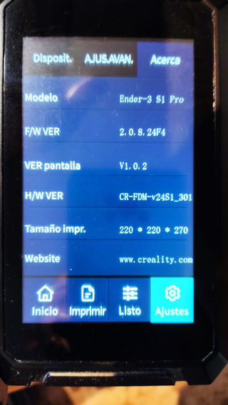 Impresora 3D Creality Ender 3 S1 pro