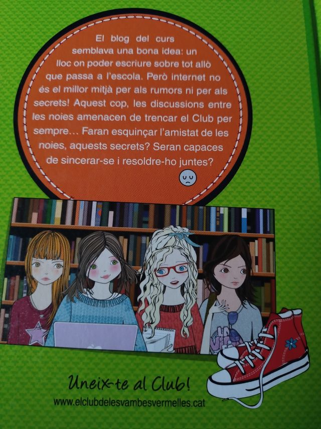 Libro vambes vermelles