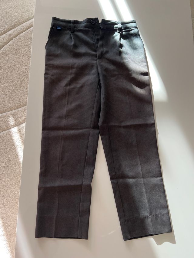 pantalon colegio 14 años gris
