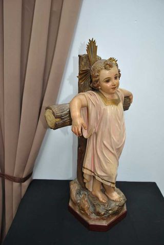 Antiguo niño Jesús de olot