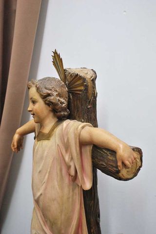 Antiguo niño Jesús de olot