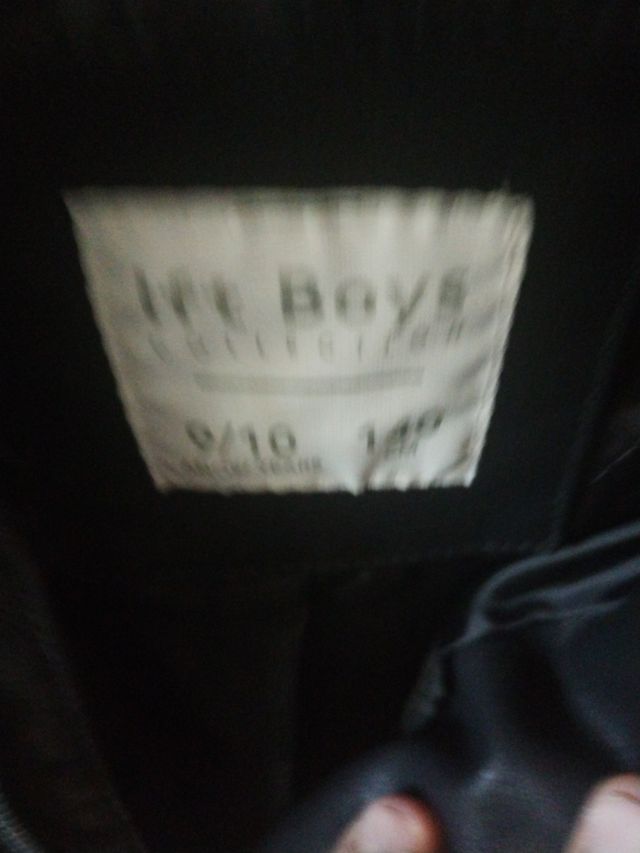 Chaqueta cuero niño