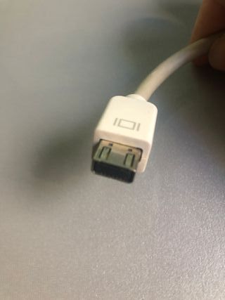 adaptador Apple mini display a video
