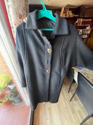 abrigo tipo felpa de mujer talla XL