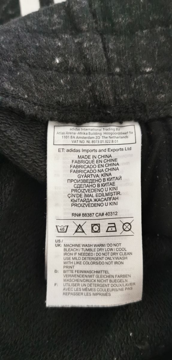 Pantaloni da jogging originali Adidas