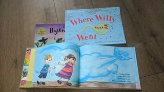 Lote libros inglés ilustrados