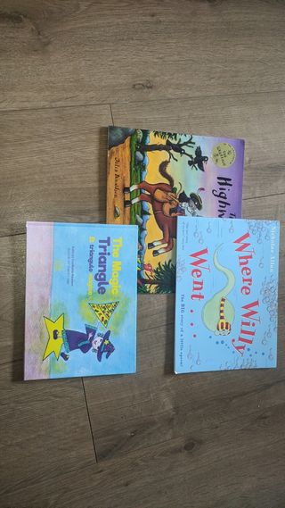 Lote libros inglés ilustrados