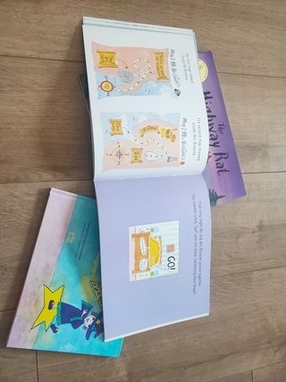 Lote libros inglés ilustrados
