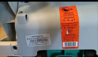 2 SILLAS COCHE Römer Versafix grupo 1