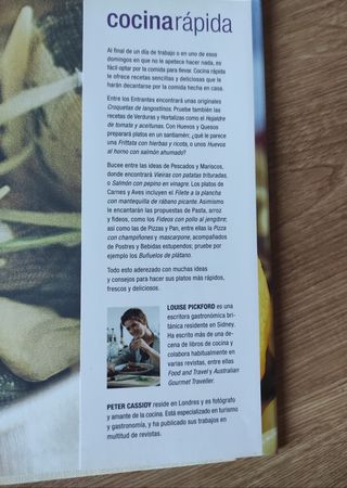 Libro Cocina rápida, de Louise Pickford
