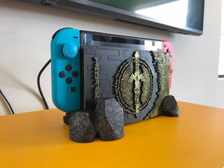 Nintendo switch dock impreso en 3d