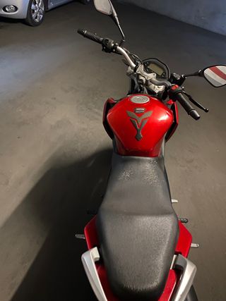 Moto 125cc de marchas