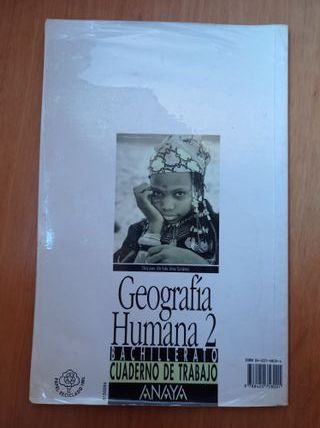 Geografía Humana 2 bachillerato ANAYA