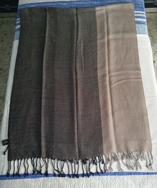 Sciarpa uomo bicolore spigata Harvey Miller