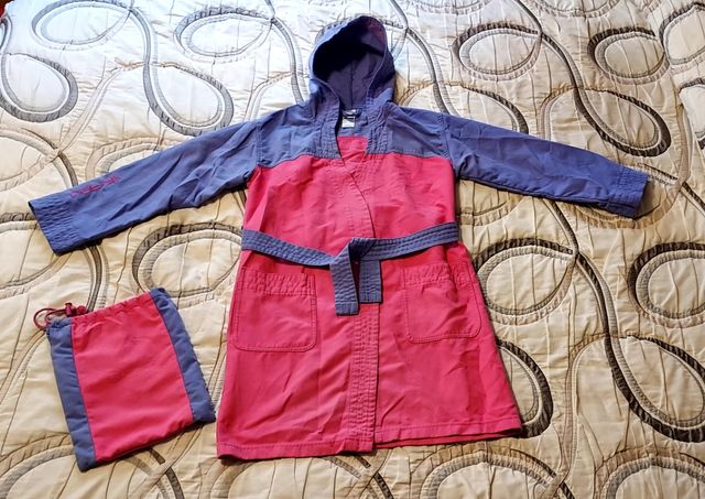 Albornoz niña Microfibra con capuchaDecathlon T.8