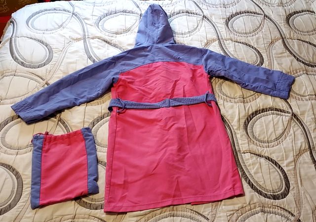 Albornoz niña Microfibra con capuchaDecathlon T.8