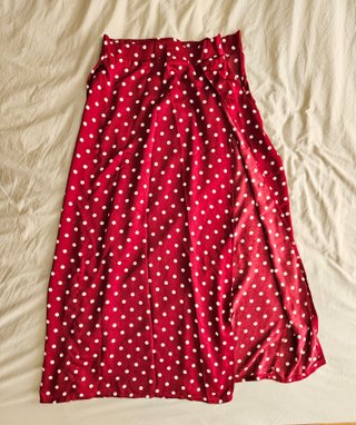 Mujer.Falda larga elegante encaje transparenciaS/M