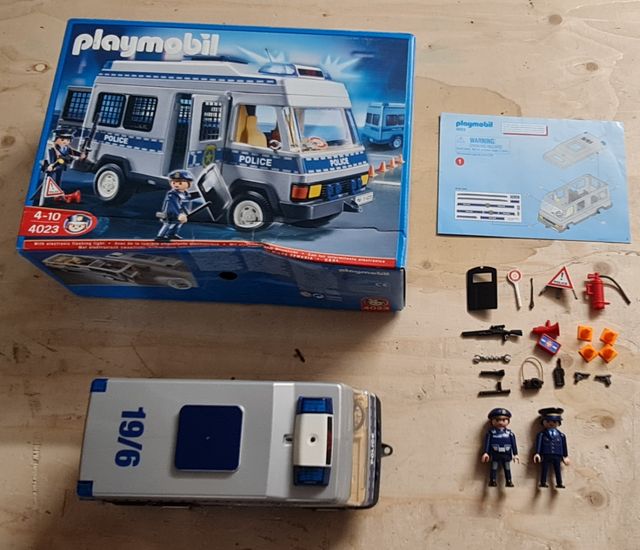 Playmobil 4023 Furgón Policía