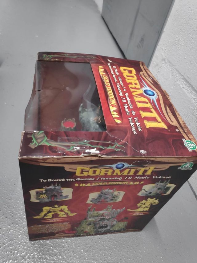 el monte de volcano.. de los gormitis