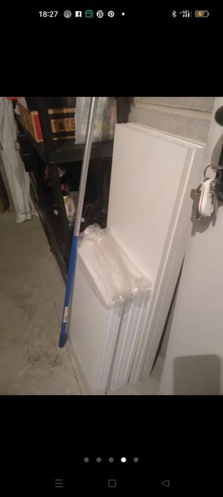 Estantes melamina blanca