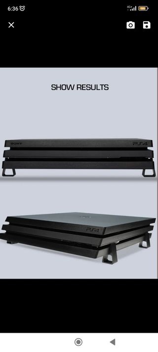 Soporte elevador PS4 PRO.