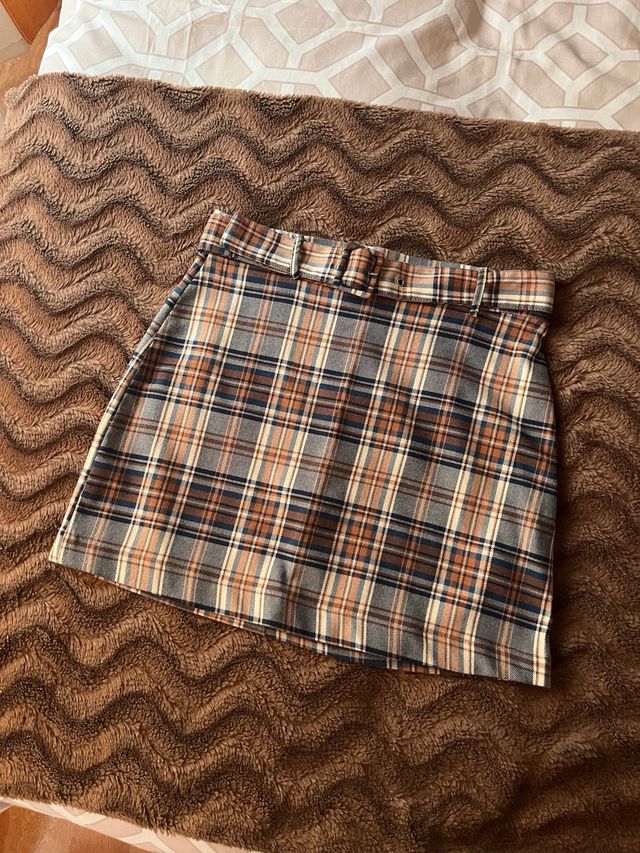 falda a cuadros