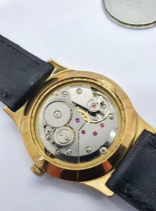 Reloj de lujo chapado en oro Raymond Weil 