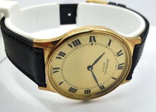 Reloj de lujo chapado en oro Raymond Weil 