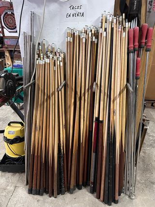 Tacos de Billar Americano segunda mano