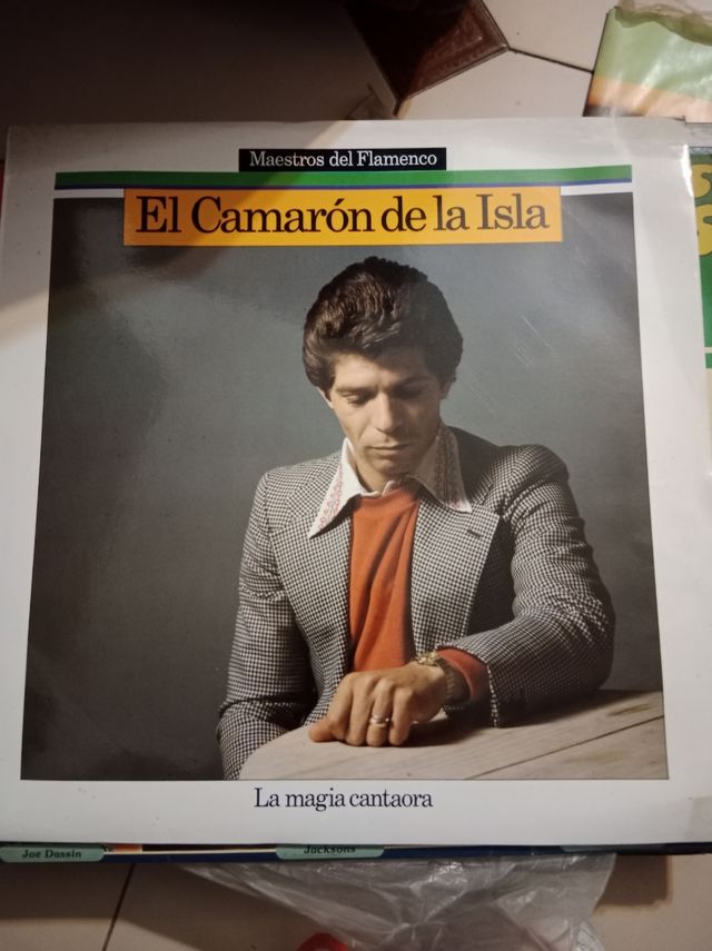 Disco vinilo camarón