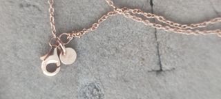 pulsera oro Rosado y plata 925