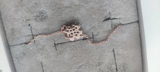 pulsera oro Rosado y plata 925